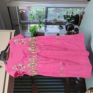 American sunday pink dress